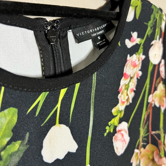 Floral Print Dress By Victoria Beckham for Target in Size Small - Picture 3 of 7